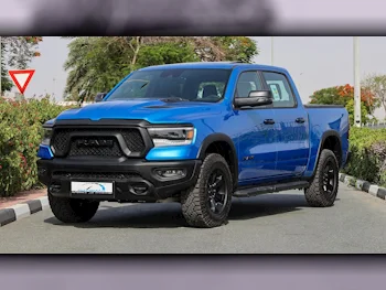 Dodge  Ram  Rebel  2024  Automatic  0 Km  8 Cylinder  Four Wheel Drive (4WD)  Pick Up  Blue  With Warranty