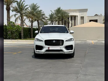 Jaguar  F-Pace  2017  Automatic  111,000 Km  6 Cylinder  Four Wheel Drive (4WD)  SUV  White