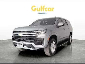 Chevrolet  Tahoe  LT  2023  Automatic  59,052 Km  8 Cylinder  Four Wheel Drive (4WD)  SUV  Silver  With Warranty
