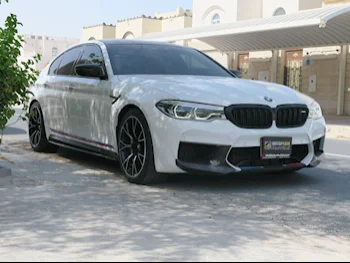 BMW  M-Series  5 Competition  2018  Automatic  90,000 Km  8 Cylinder  All Wheel Drive (AWD)  Sedan  White
