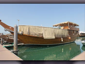 Wooden Boat Sanbuk Length 97 ft  Brown  2015