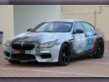 BMW  6-Series  640i  2013  Automatic  103,000 Km  6 Cylinder  Rear Wheel Drive (RWD)  Sedan  White and Black