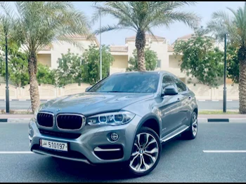 BMW  X-Series  X6  2018  Automatic  85,000 Km  6 Cylinder  Four Wheel Drive (4WD)  SUV  Gray and Black  With Warranty