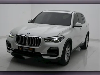 BMW  X-Series  X5  2019  Automatic  80,000 Km  6 Cylinder  Four Wheel Drive (4WD)  SUV  White