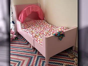 أسّرة الأطفال - سرير فردي  - ايكيا  - زهري