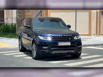 Land Rover  Range Rover  Sport  2016  Automatic  132,000 Km  8 Cylinder  Four Wheel Drive (4WD)  SUV  Blue