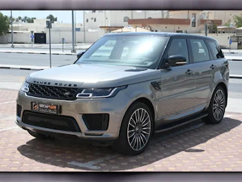 Land Rover  Range Rover  Sport Autobiography  2018  Automatic  49,000 Km  8 Cylinder  Four Wheel Drive (4WD)  SUV  Gray