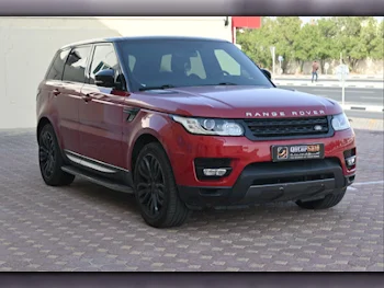 Land Rover  Range Rover  Sport Super charged  2016  Automatic  70,000 Km  8 Cylinder  Four Wheel Drive (4WD)  SUV  Maroon