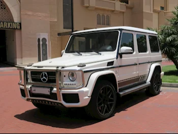 Mercedes-Benz  G-Class  63 AMG  2016  Automatic  125,000 Km  8 Cylinder  Four Wheel Drive (4WD)  SUV  White