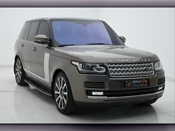 Land Rover  Range Rover  Vogue  2016  Automatic  78,000 Km  8 Cylinder  Four Wheel Drive (4WD)  SUV  Brown
