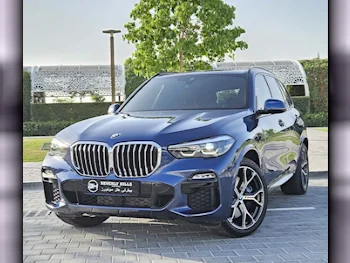 BMW  X-Series  X5 40i  2020  Automatic  44,500 Km  6 Cylinder  All Wheel Drive (AWD)  SUV  Blue  With Warranty