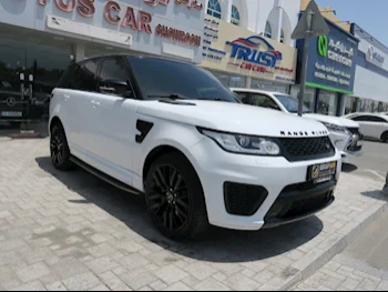 Land Rover  Range Rover  Sport Super charged  2014  Automatic  150,000 Km  8 Cylinder  Four Wheel Drive (4WD)  SUV  White