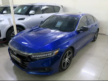 Honda  Accord  2022  Automatic  98,000 Km  6 Cylinder  Front Wheel Drive (FWD)  Sedan  Blue  With Warranty