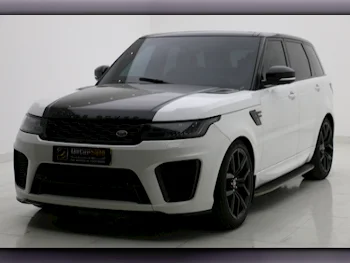 Land Rover  Range Rover  Sport Super charged  2015  Automatic  168,000 Km  8 Cylinder  Four Wheel Drive (4WD)  SUV  White
