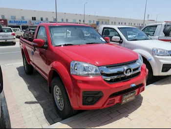 Great Wall  Pickup  2022  Manual  0 Km  4 Cylinder  Rear Wheel Drive (RWD)  Pick Up  Red  With Warranty