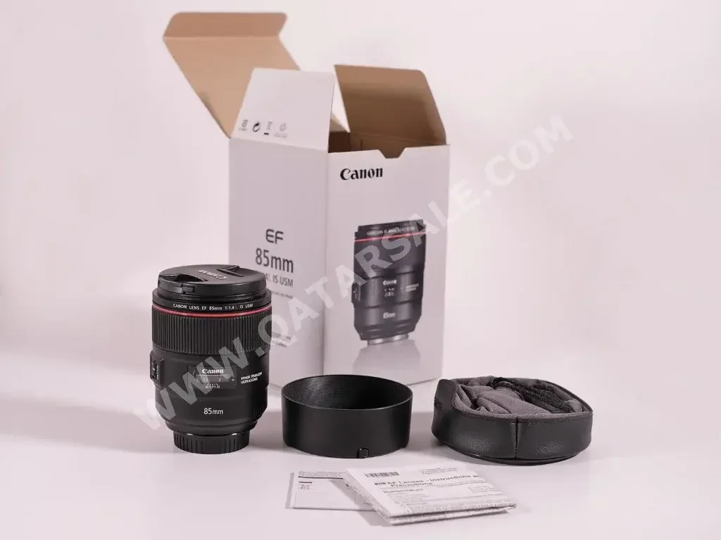 العدسات كانون  برايم  Canon EF 85mm f/1.4L IS USM