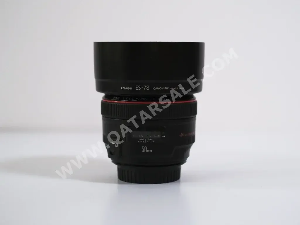Lenses Canon  Prime  Canon EF 50mm f/1.2L USM prime lens