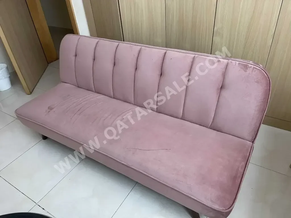 Sofas, Couches & Chairs Sofa-bed  - Fabric  - Pink