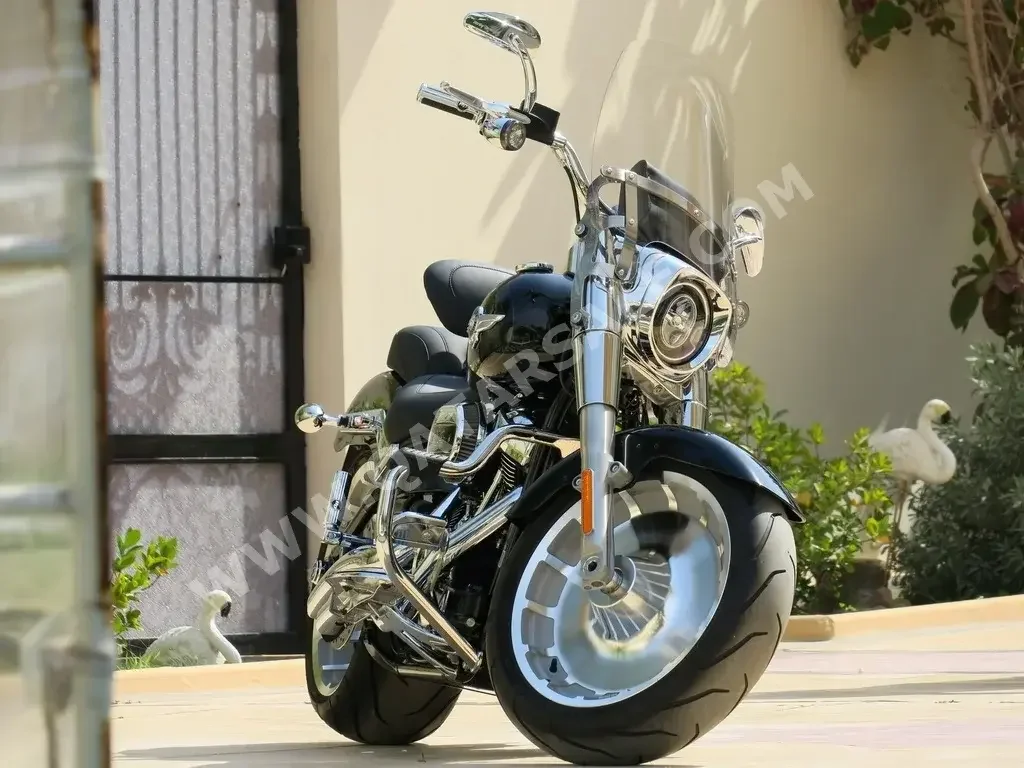 Harley Davidson  Fat Boy - Year 2021 - Color Black - Gear Type Manual -  Warranty - Mileage 1200 Km