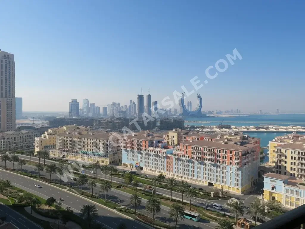 1 Bedrooms  Apartment  For Sale  in Doha -  The Pearl  Semi Furnished