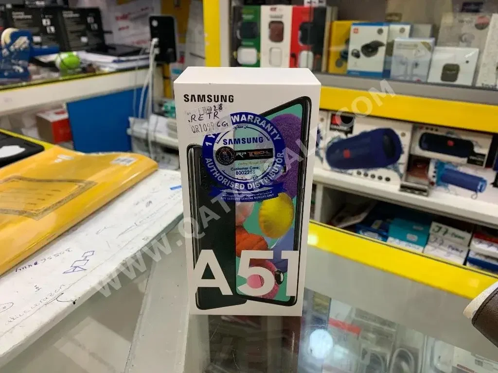 Samsung  - Galaxy A  - 51  - Black  - 128 GB  - Under Warranty