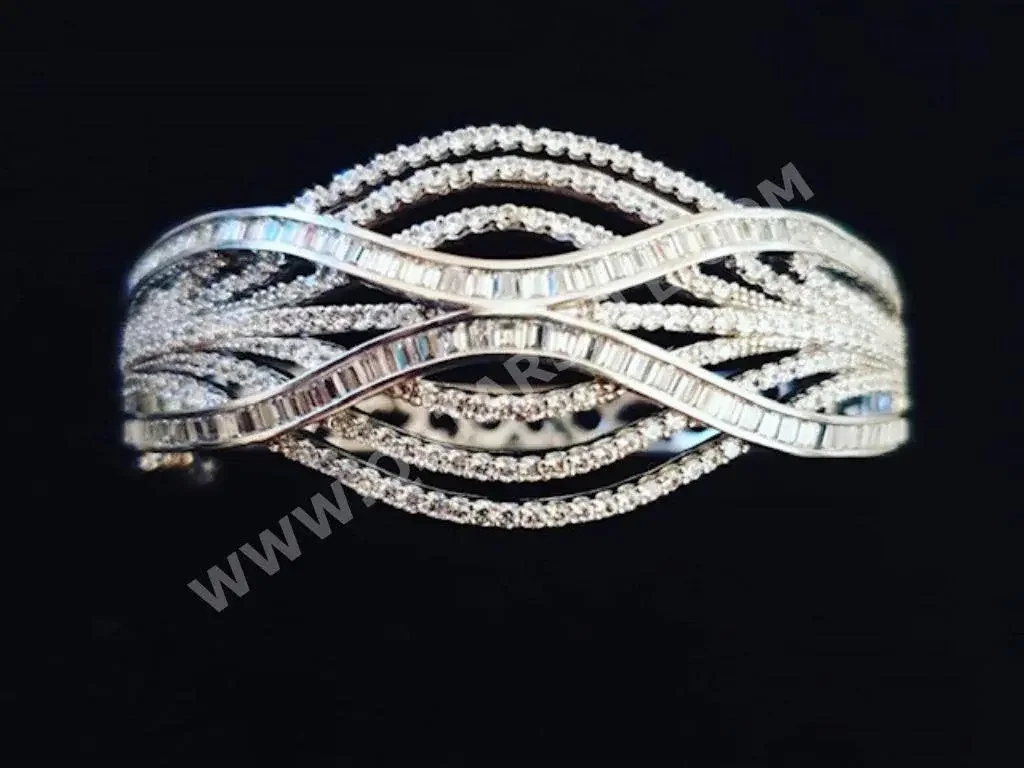 الفضة خاتم  حسب القطعة ( ديزاينرز)