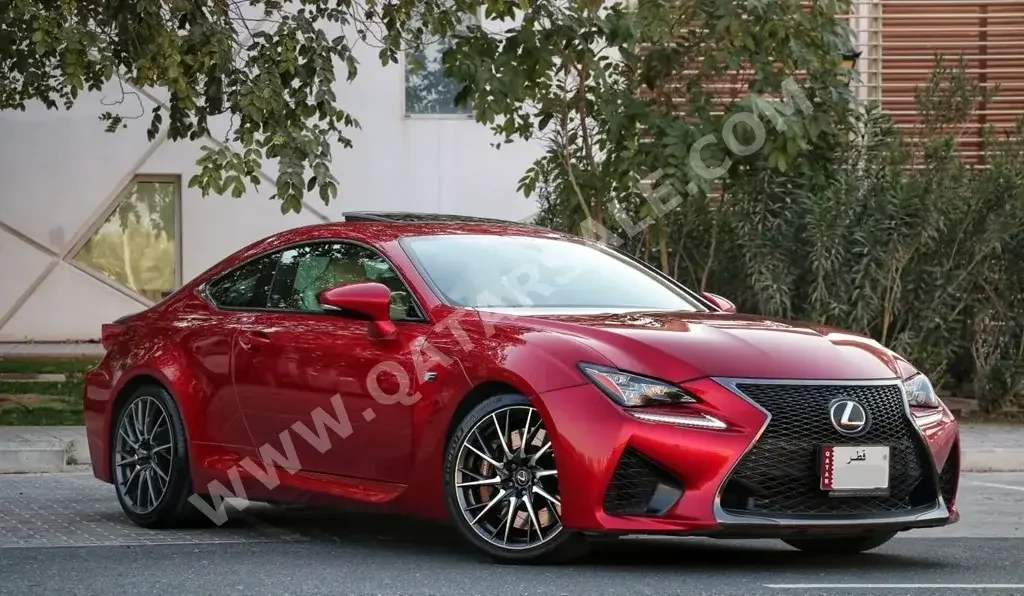 Lexus  RC F  Sport / Coupe  Red  2016