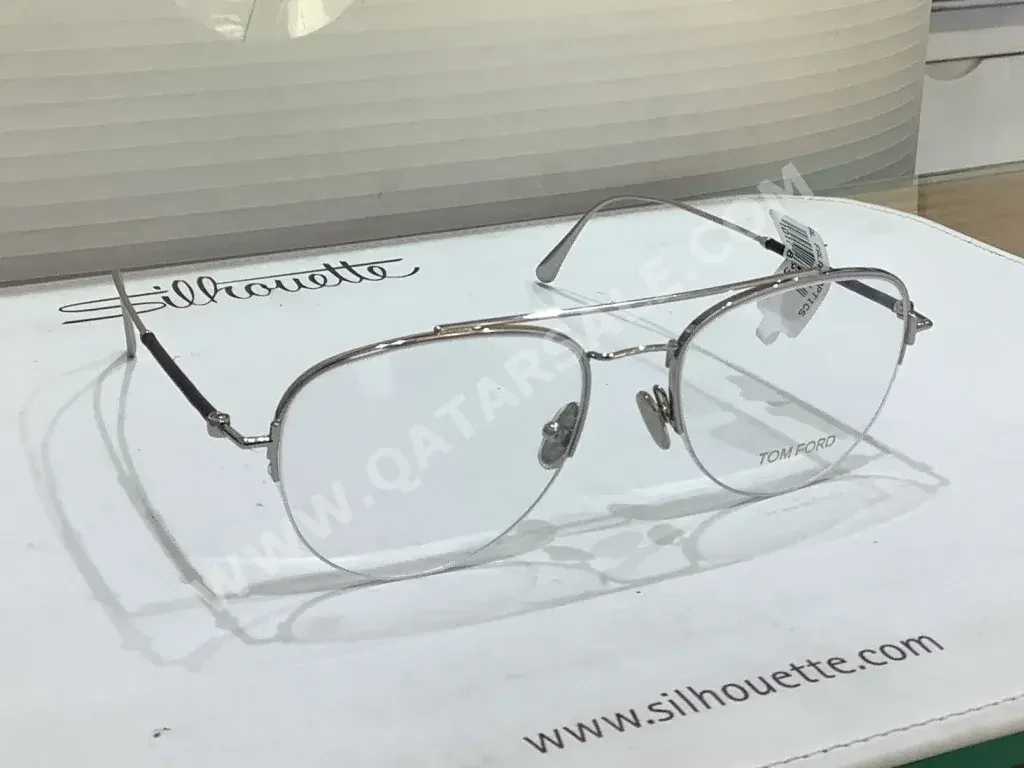 Tom Ford  Prescription Glasses  Gray  Square  Italy  Warranty  for Unisex
