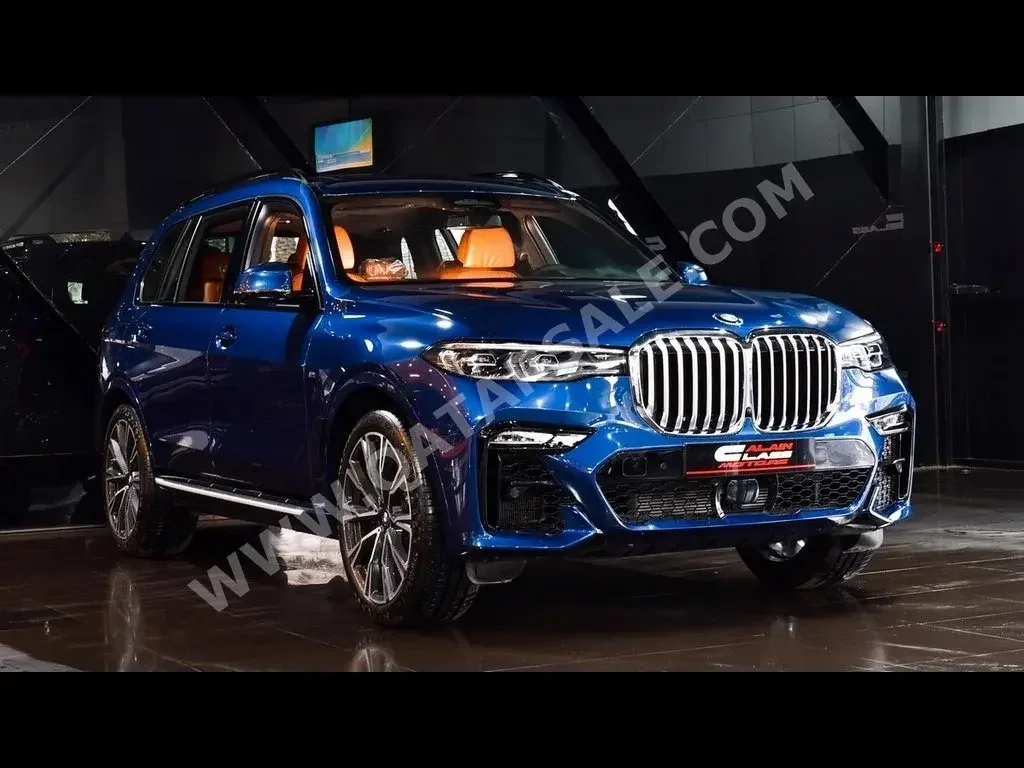 BMW  X-Series  X7  2022  Automatic  0 Km  6 Cylinder  Four Wheel Drive (4WD)  SUV  Blue  With Warranty