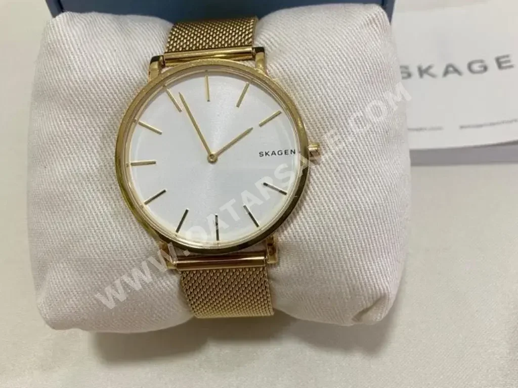 Watches - Skagen  - Quartz Watch  - Gold  - Women Watches