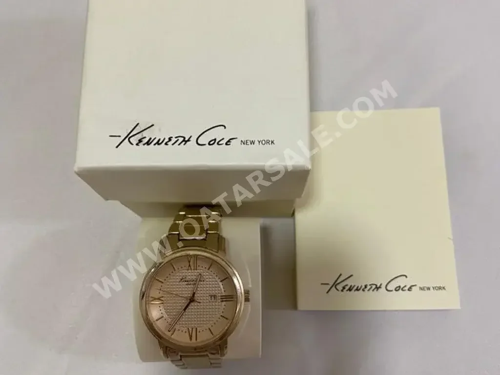 Watches - Kenneth Cole  - Quartz Watch  - Gold  - Women Watches