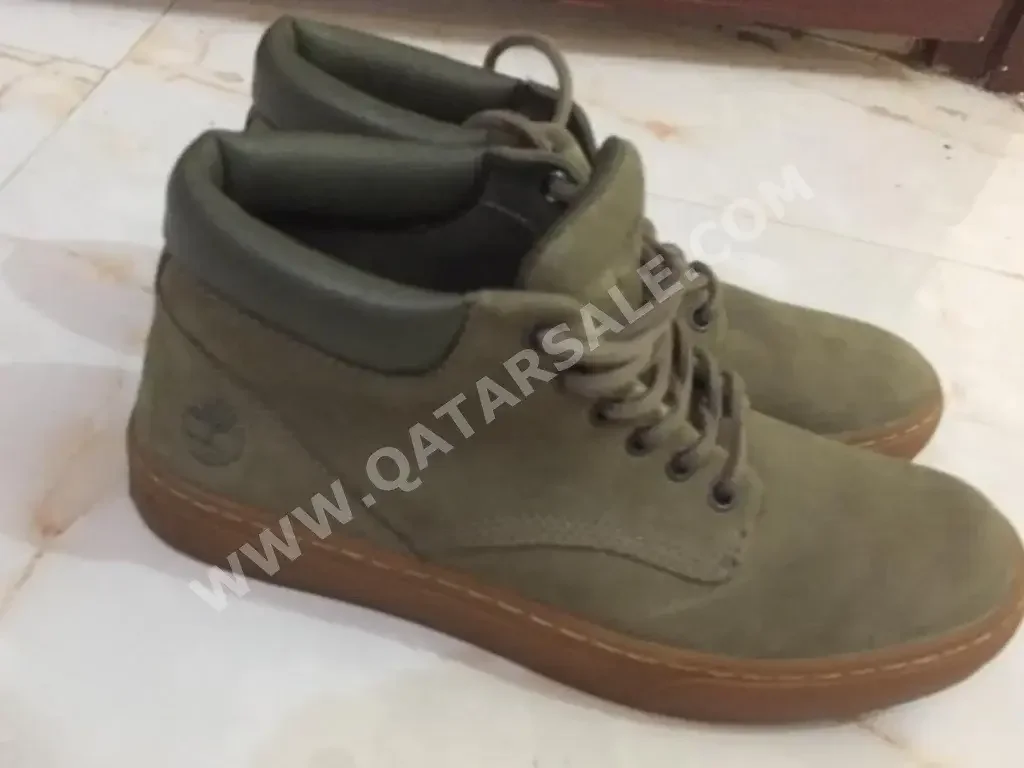 Shoes Genuine Leather  Olive Size 40  Men