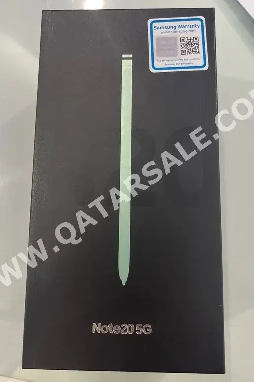Samsung  - Galaxy Note  - 20 (5G)  - Green  - 256 GB  - Under Warranty