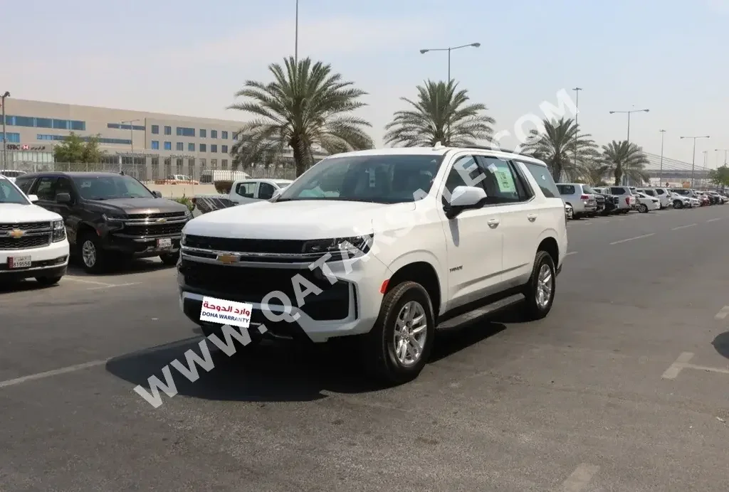 Chevrolet  Tahoe  LS  2023  Automatic  800 Km  8 Cylinder  Four Wheel Drive (4WD)  SUV  White  With Warranty