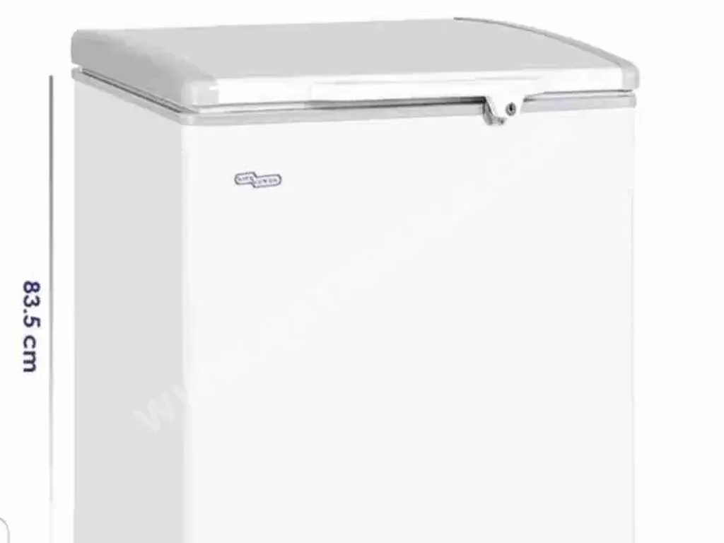 SuperGeneral  Top Freezer Refrigerator  - White