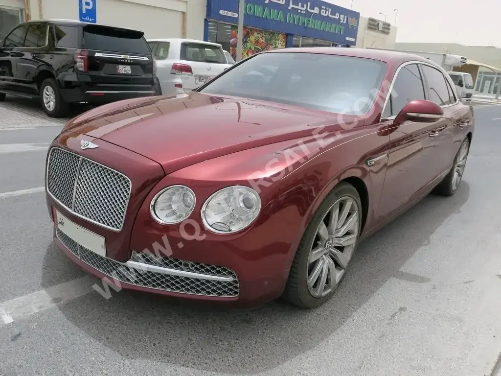 Bentley  Continental  Flying Spur  2015  Automatic  70,000 Km  12 Cylinder  All Wheel Drive (AWD)  Sedan  Maroon  With Warranty