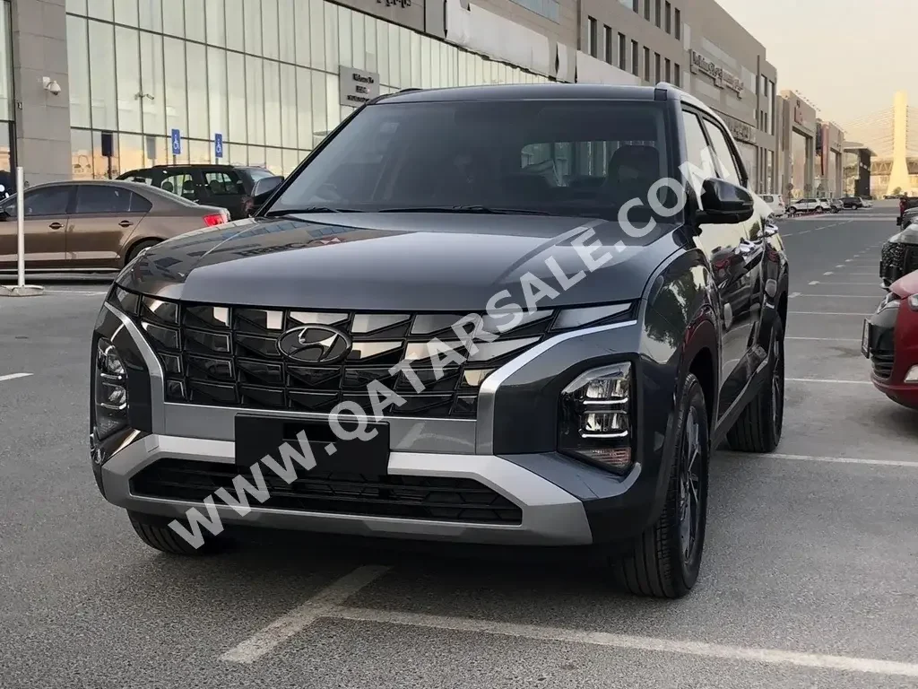 Hyundai  Creta  2023  Automatic  0 Km  4 Cylinder  Front Wheel Drive (FWD)  SUV  Gray  With Warranty