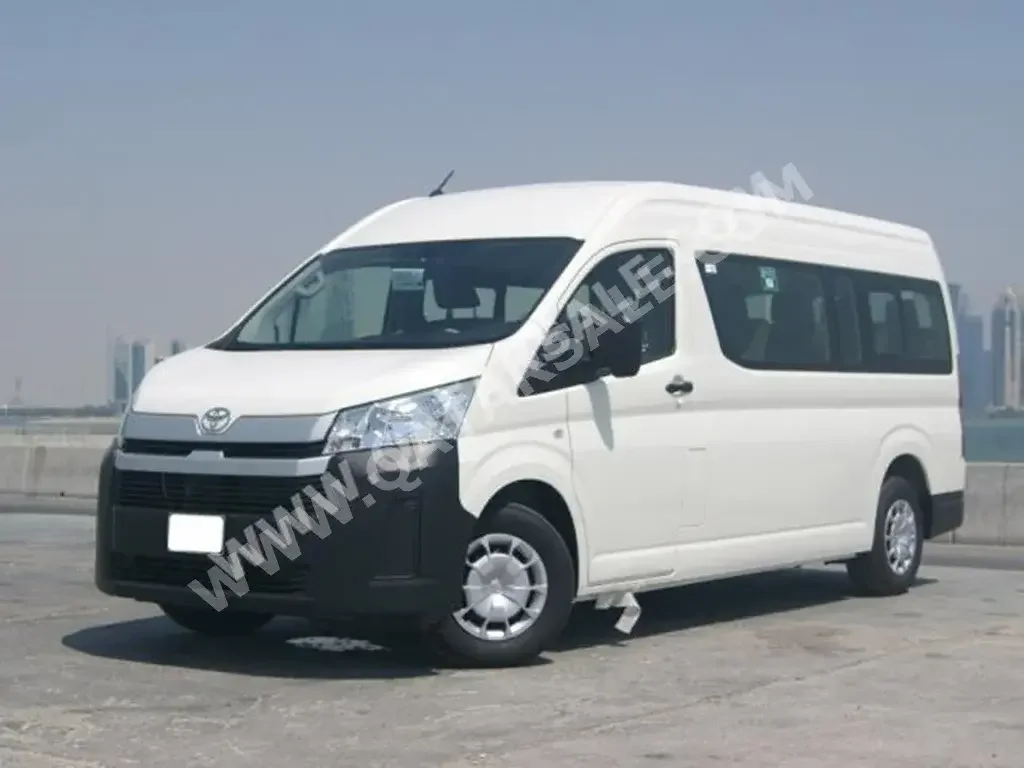 Toyota  Hiace  2024  Manual  0 Km  6 Cylinder  Rear Wheel Drive (RWD)  Van / Bus  White  With Warranty