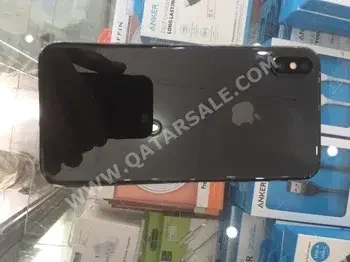 Apple  - iPhone X  - S Max  - Black  - 64 GB