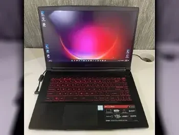 Laptops MSI  - GF Thin Series  - Black  - Windows 10  - Intel  - Core i7  -Memory (Ram): 16 GB