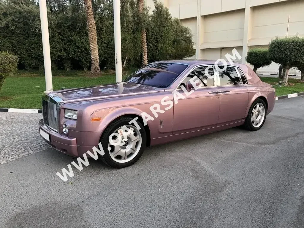Rolls-Royce  Phantom  2008  Automatic  30,000 Km  12 Cylinder  All Wheel Drive (AWD)  Sedan  Pink  With Warranty