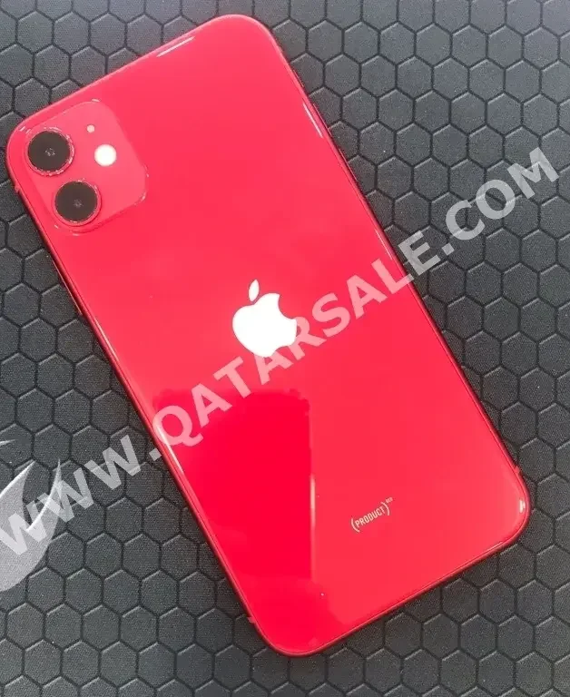Apple  - iPhone 11  - Red  - 128 GB  - Under Warranty