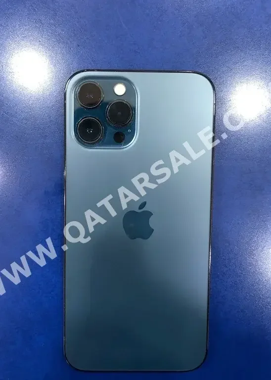 Apple  - iPhone 12  - Pro Max  - Blue  - 256 GB  - Under Warranty