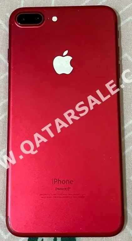 Apple  - iPhone 7  - Plus  - Red  - 128 GB