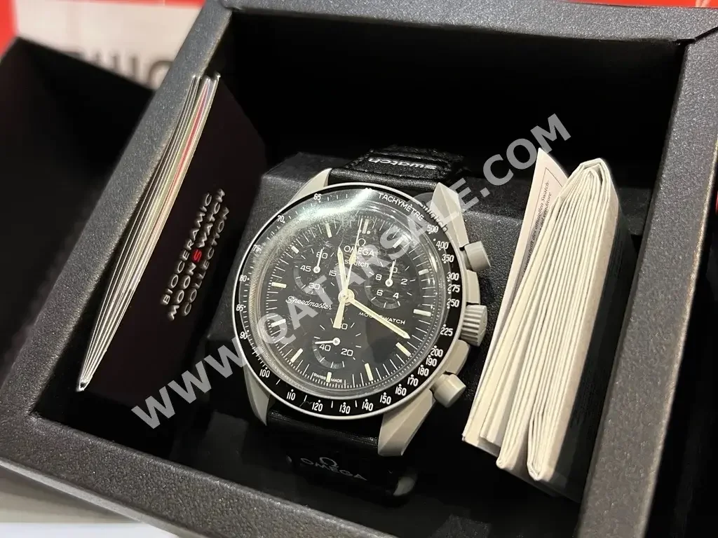Watches - Omega  - Quartz Watch  - Black  - Unisex Watches