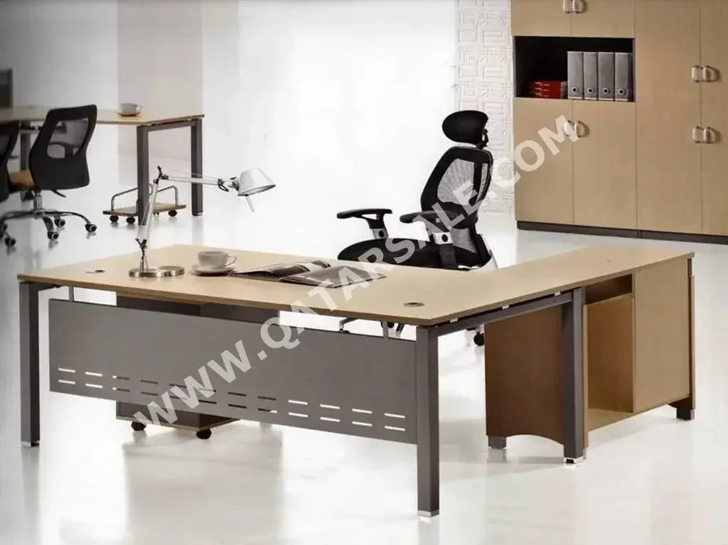 Desks & Computer Desks - Desk  - White  - With Chest of 3 Drawers