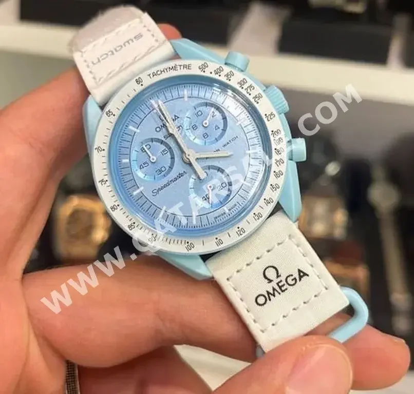 Watches - Omega  - Quartz Watch  - Blue  - Unisex Watches
