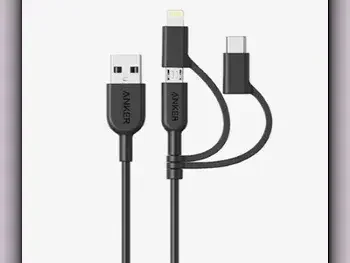 Wired Chargers & Wireless Chargers Charger Only  Apple/Apple Products  Anker  Black