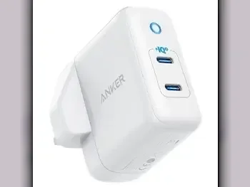 Wired Chargers & Wireless Chargers Charger Only  Apple/Android  Anker  White