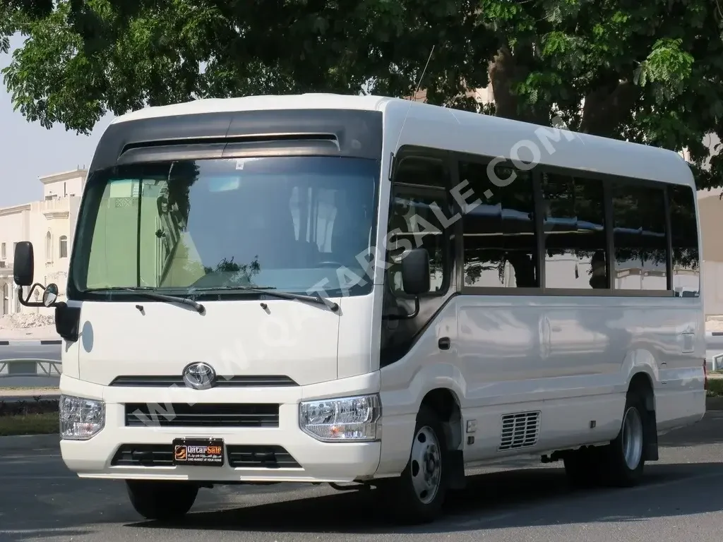 Toyota  Coaster  BUS  White  2019